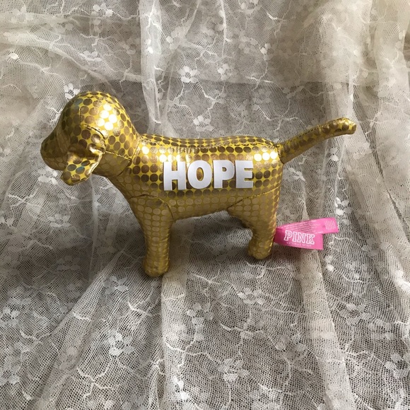 PINK Victoria's Secret Other - Pink Victoria ‘s Secret “HOPE” plush dog